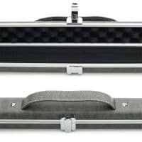 1pc Peradon Halo Slim cue case - Grey (holds 1 x 1pc cue)
