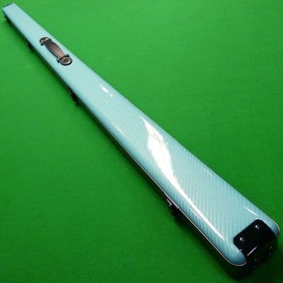 1pc Vibrant Carbon Shield cue case Blue