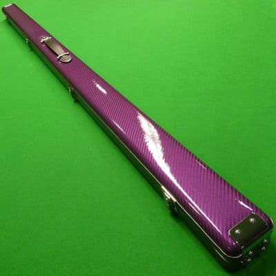 1pc Vibrant Carbon Shield cue case Purple