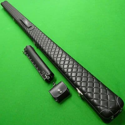 1pc Vibrant Wind cue case studded Black