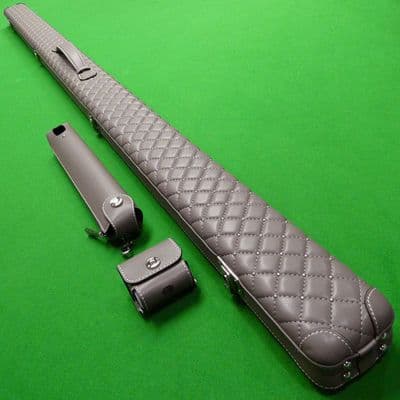 1pc Vibrant Wind cue case studded Grey