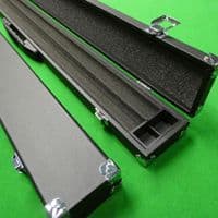 2 PC Rexine Cue Case Black