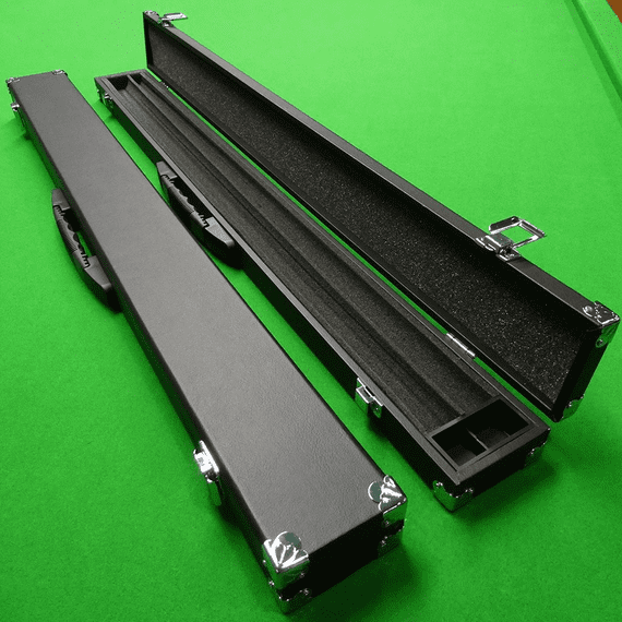 2 PC Rexine Cue Case Black