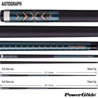 2pc Autograph Graphite snooker cue