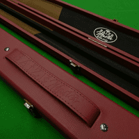 2pc Baize Master cue case - Burgundy