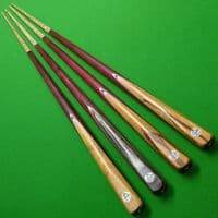 2pc Baize Master  Purple Heart Snooker Cue A-D