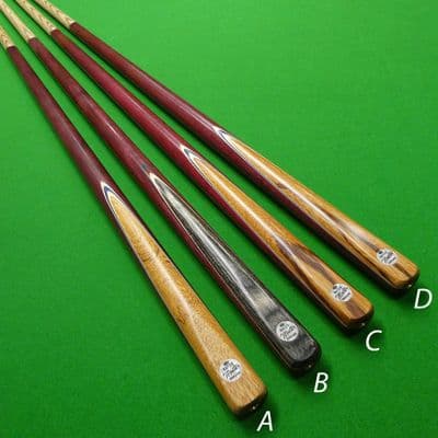 2pc Baize Master  Purple Heart Snooker Cue A-D