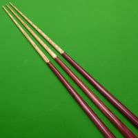 2pc Baize Master  Purple Heart Snooker Cue E-G