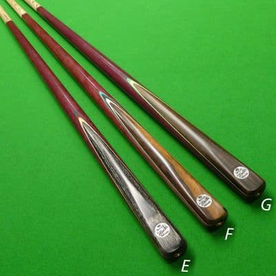 2pc Baize Master  Purple Heart Snooker Cue E-G