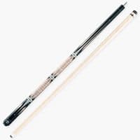 2pc Harpoon Cream American Pool Cue with Birch Shaft 13mm