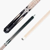 2pc Harpoon Cream American Pool Cue with Birch Shaft 13mm