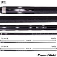 2pc Luxe Carbon snooker cue
