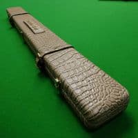 2pc Maximus Leather cue case Beige