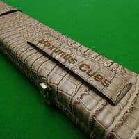 2pc Maximus Leather cue case Beige