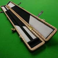 2pc Maximus Leather cue case Beige