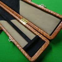 2pc Maximus Leather cue case Brown