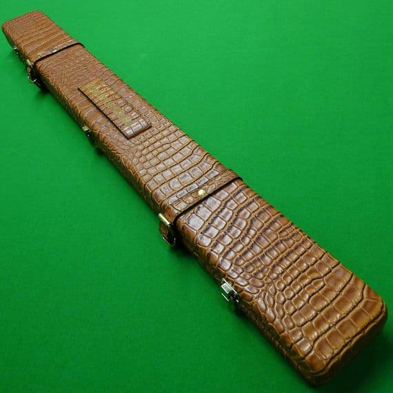 2pc Maximus Leather cue case Brown