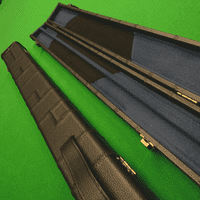 3/4 Black Patchwork cue case