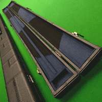 3/4 Black Patchwork cue case