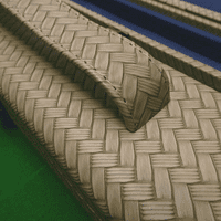 3/4 Challenger cue case - Beige weave