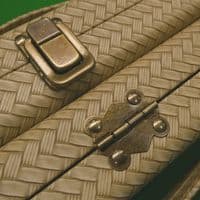 3/4 Challenger cue case - Beige weave