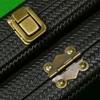 3/4 Challenger cue case - Black weave