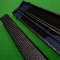 3/4 Challenger cue case - Black weave