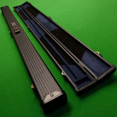 3/4 Challenger cue case - Black weave