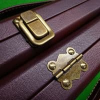 3/4 Challenger cue case - Burgundy