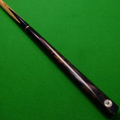 3/4 Classic snooker cue Ash, Ebony & Macassar Red (M)
