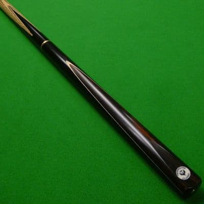 3/4 Classic snooker cue Ash, Ebony & Macassar White (B)