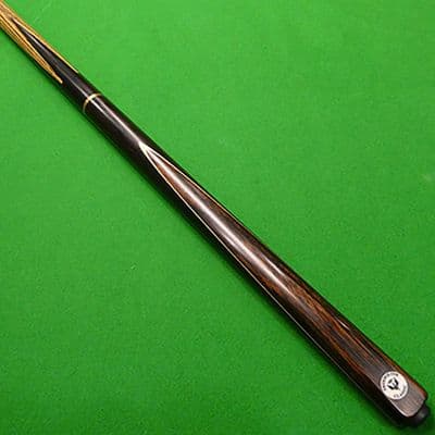 3/4 Classic snooker cue Ash, Ebony & Macassar White (H)