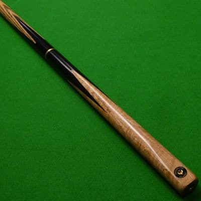 3/4 Classic snooker cue Ash, Ebony & Oak (B)