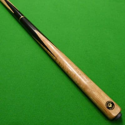 3/4 Classic snooker cue Ash, Ebony & Oak (M)