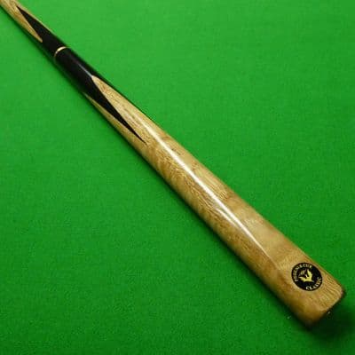 3/4 Classic snooker cue Ash, Ebony & Oak (N)