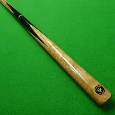 3/4 Classic snooker cue Ash, Ebony & Oak (O)