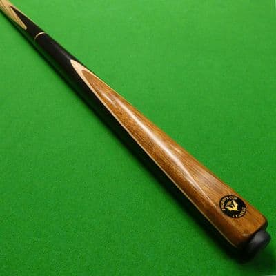 3/4 Classic snooker cue Ash, Ebony & Ovangkol (G)