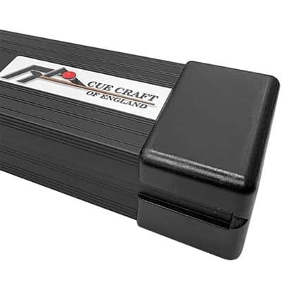 3/4 Cue Craft Aluminium cue case Black