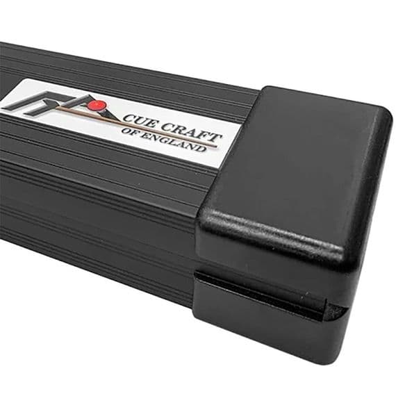 3/4 Cue Craft Aluminium cue case Black