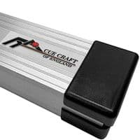 3/4 Cue Craft Aluminium cue case Silver