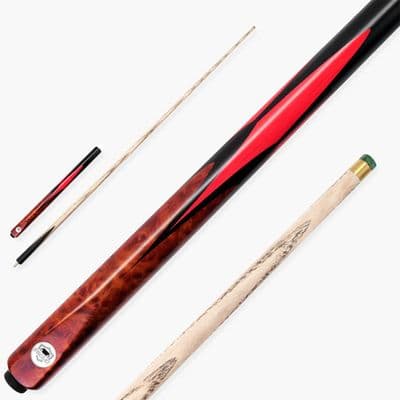 3/4 Eclipse Red Snooker / Pool cue