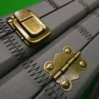3/4 Grey Patchwork cue case