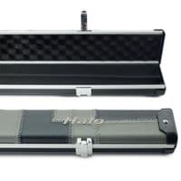 3/4 Halo cue case - Black & Grey patchwork