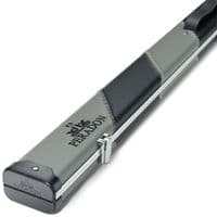 3/4 Halo cue case - Black & Grey striped
