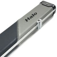 3/4 Halo cue case - Black & Grey striped