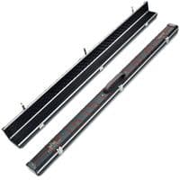 3/4 Halo cue case - Black with Red stitching