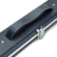 3/4 Halo cue case - Blue Vein