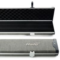 3/4 Halo Plus cue case - Grey - Wide 3 sections