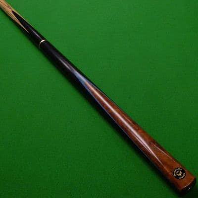3/4 Master snooker cue M6 Hand spliced Ash, Ebony & Amboyna (B)