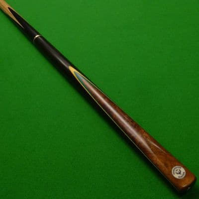 3/4 Master snooker cue M8 Hand spliced Ash, Ebony & Amboyna (B)